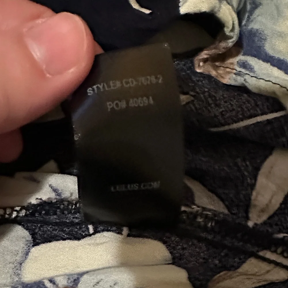 Lulus Lake Como Navy Floral High-Low Wrap Dress - Picture 12 of 14